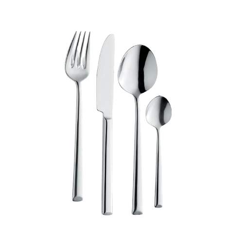 S.STEEL CUTLURY (POLISH) SET OF 4